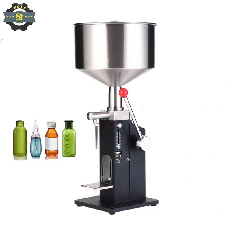 5-50ml small pressure manual paste filling machine A03 small bottle filling machine