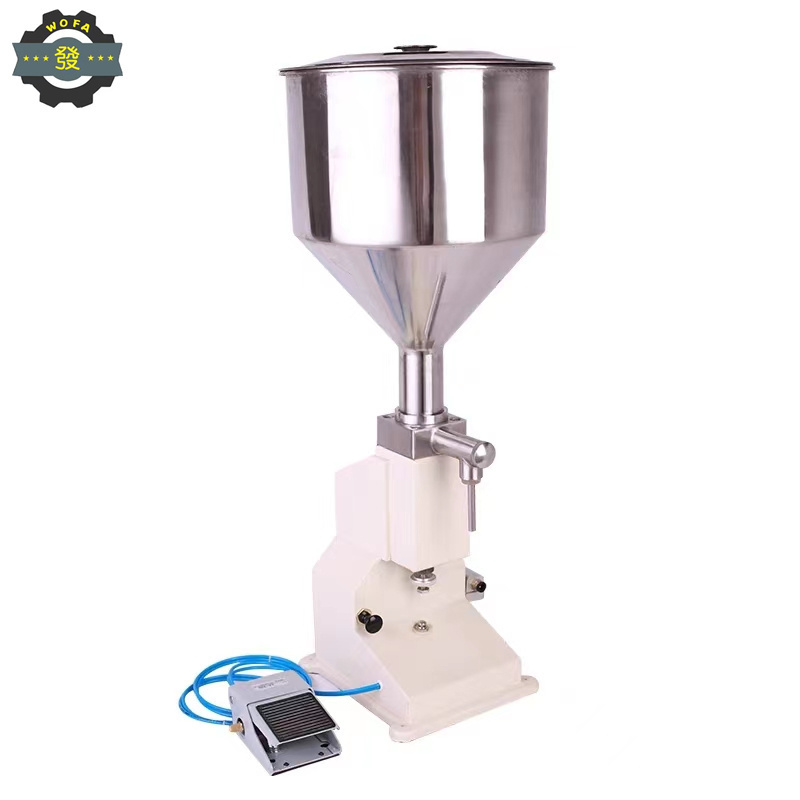 5-50ml small pressure manual paste filling machine A03 small bottle filling machine