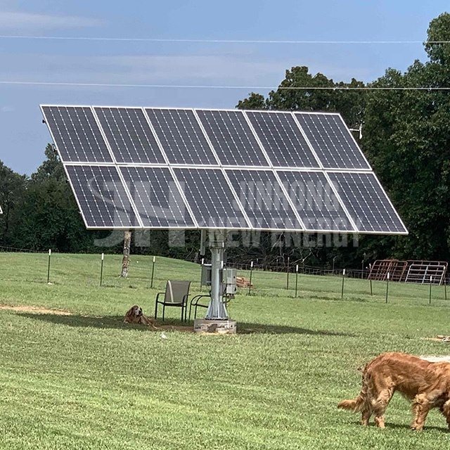 10kw 15kw solar dual-axis tracking system home solar system