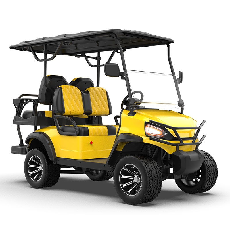 Ram Vehicle CE Approved American Made 4 Seat Battery Powered Electric Aluminum Golf Cart