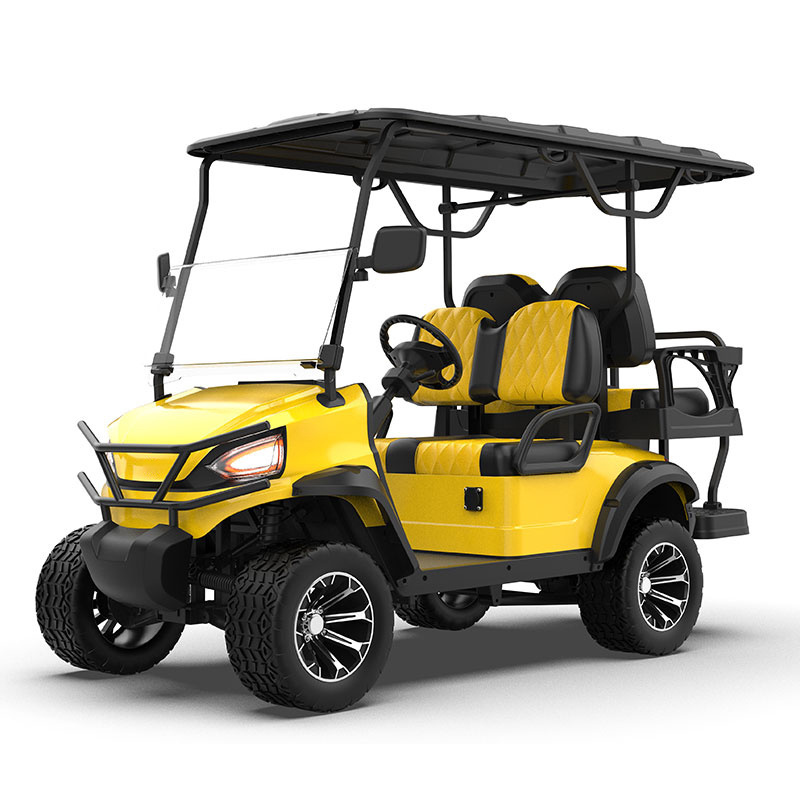 Ram Vehicle CE Approved American Made 4 Seat Battery Powered Electric Aluminum Golf Cart