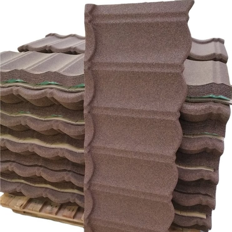 china roof tile stone coated metal roof panel tile