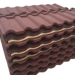 china roof tile stone coated metal roof panel tile