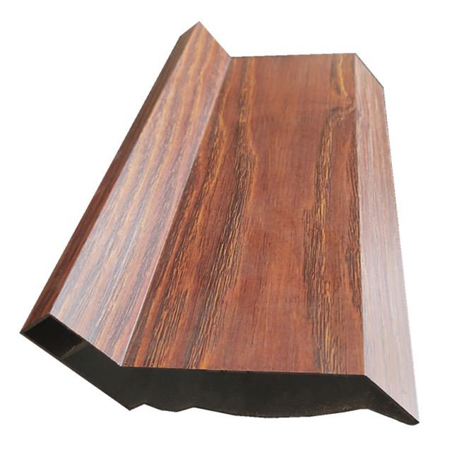 Wood Grain Moulding Profiles Aluminium Frame Structure Aluminium Window Frame And Glass Aluminium Profile In Dubai Supplier