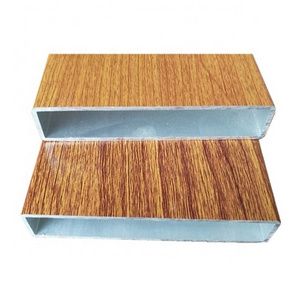 China wood look aluminum slat for aluminum slat fence and gate