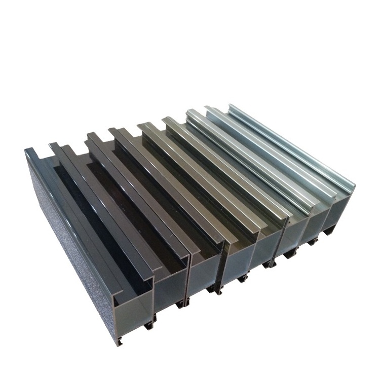 Custom Aluminium Box Section Aluminium Indian Profiles For Glass Railing