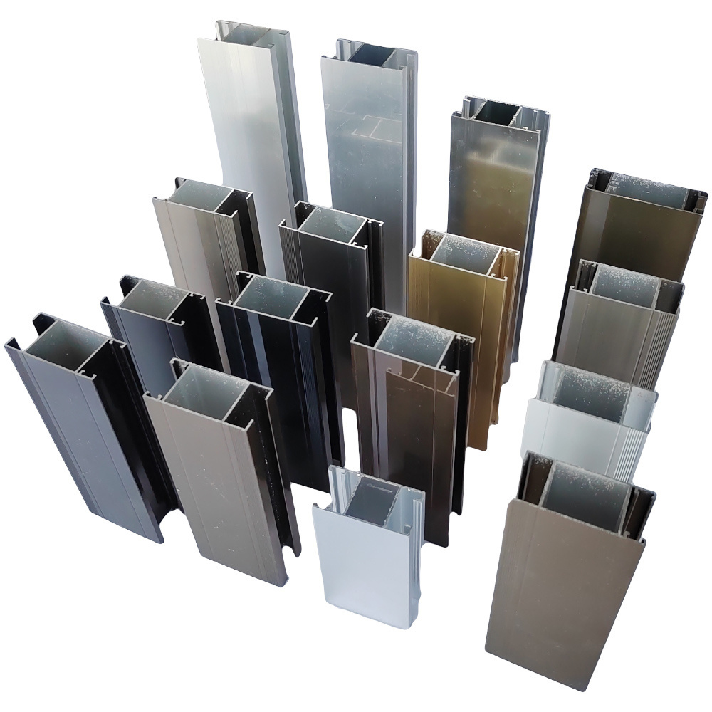 Custom Aluminium Box Section Aluminium Indian Profiles For Glass Railing