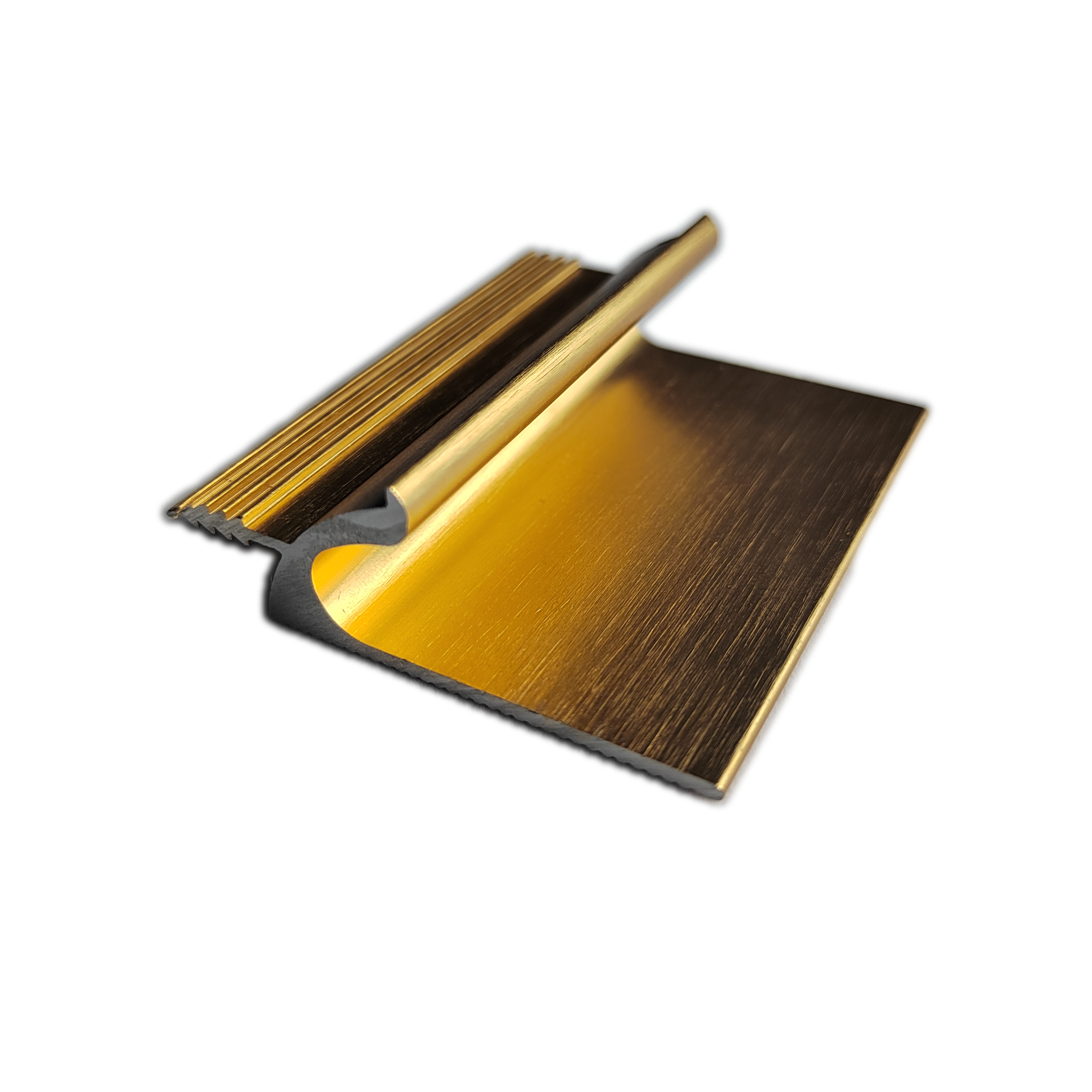 China Wholesale Cabinet Handle Brushed Gold Aluminium Profile For Kitchen Cabinets