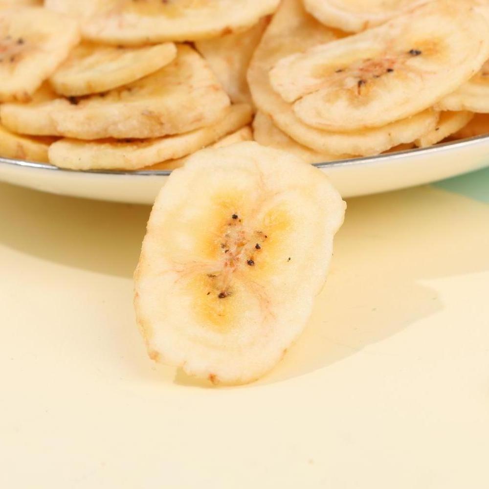 healthy snacks Low temperature vacuum fried VF crispy dried fruit dry dried banana chips