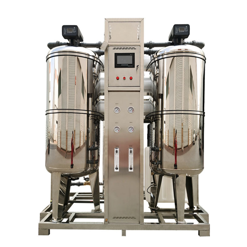 Ro machine 3000L/Hour water filter reverse osmosis deionized water treatment plants ro desalination plant for hotels