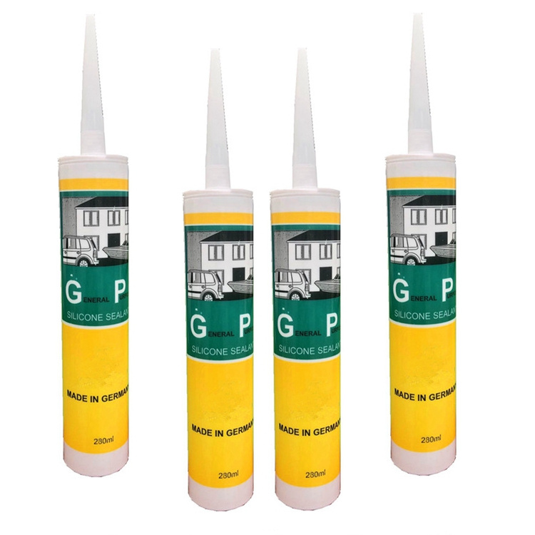 General purpose gp transparent waterproof silicone sealant adhesive glue with best quality