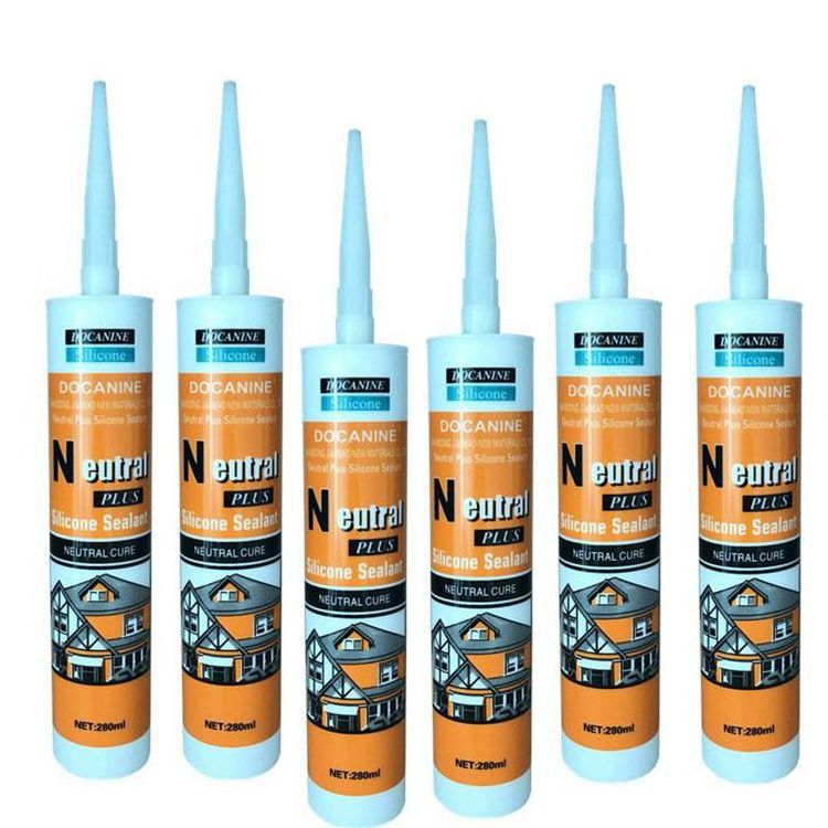 General purpose gp transparent waterproof silicone sealant adhesive glue with best quality