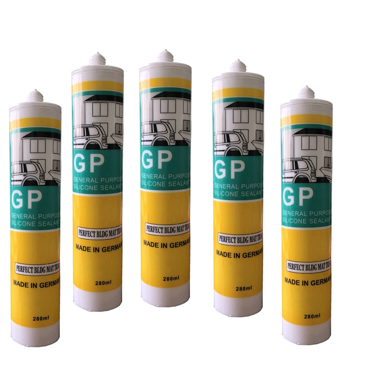 GP silicone sealant wholesale acetic glass cement