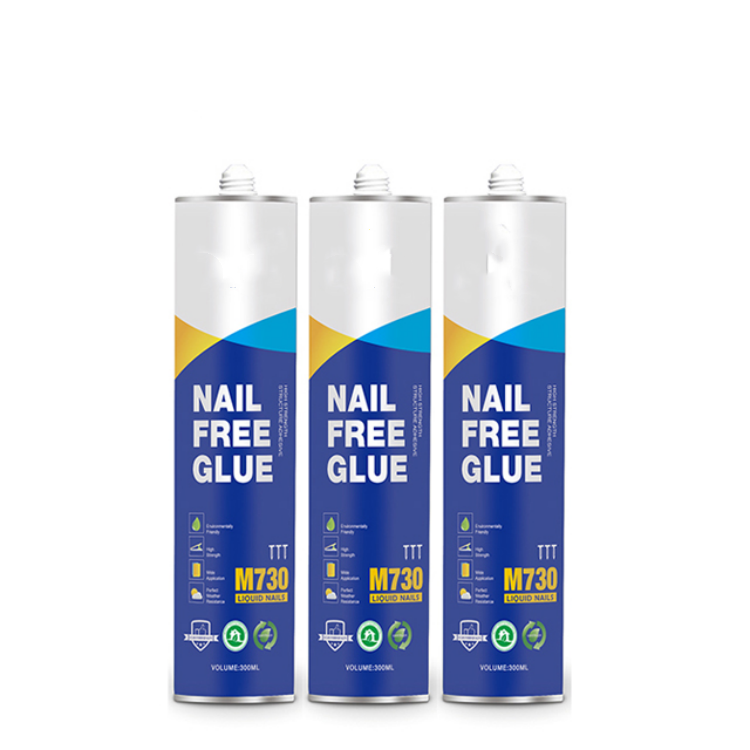 Strong Nail-free Glue Boxed Bulk Waterproof White Silicon Sealant