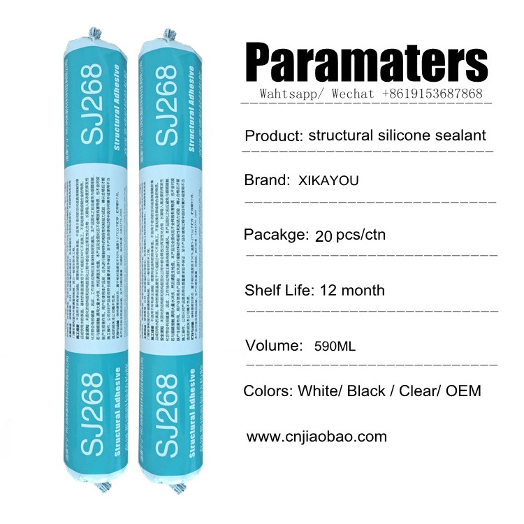 One-Component Silicone Weatherproof Sealant Neutral Curing Silicone Sealant 100% Silicone Sealant