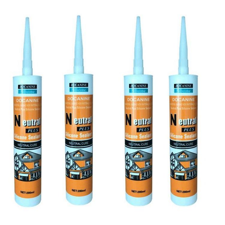 Glass Glue Concrete Crack Filler Neutral Curing Non Acidic High Strength Waterproof Adhesive Silicone Sealant