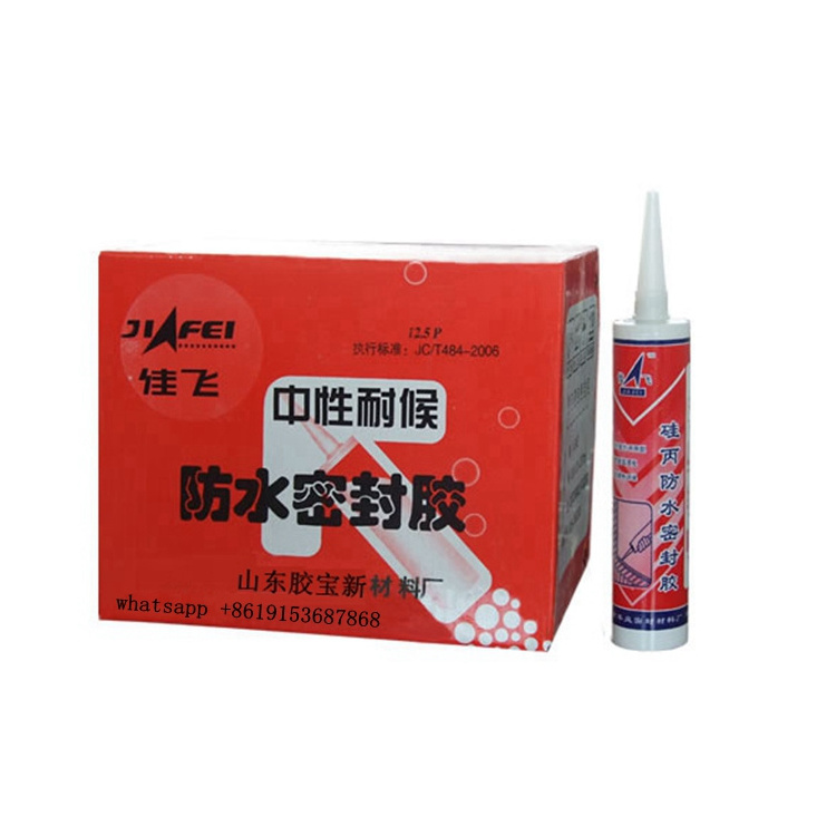 Shandong High Quality OEM 300ml 280ml clear and white acrylic painters caulk