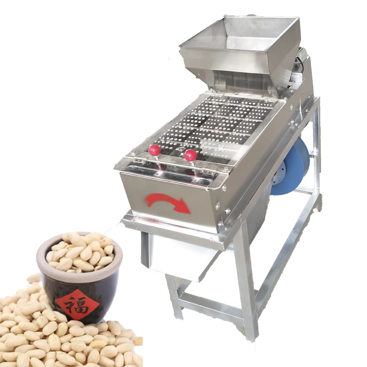 Pine Nut Peel Machine Red skin peanut peeler sheller peanut roast peeling husker machinery