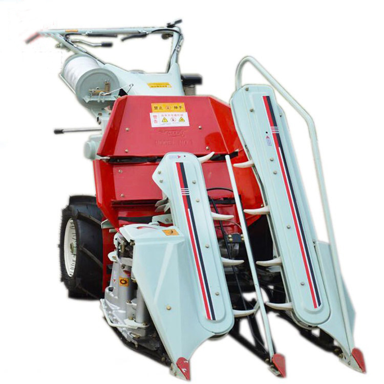 Hand Held Gasoline Type Wheat Rice Oats Mulberry Strip Forage Cutting and Baling Machine