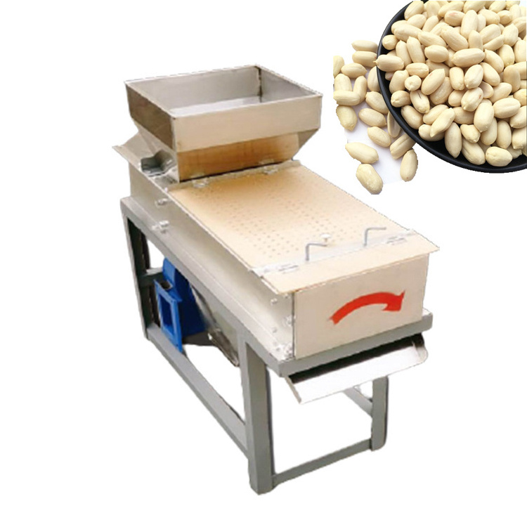 Pine Nut Peel Machine Red skin peanut peeler sheller peanut roast peeling husker machinery