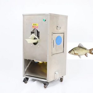 Electrical Automatic Fish Processing Equipment Fish Scale Remover Killing Scraping Descaling Gutting Machine