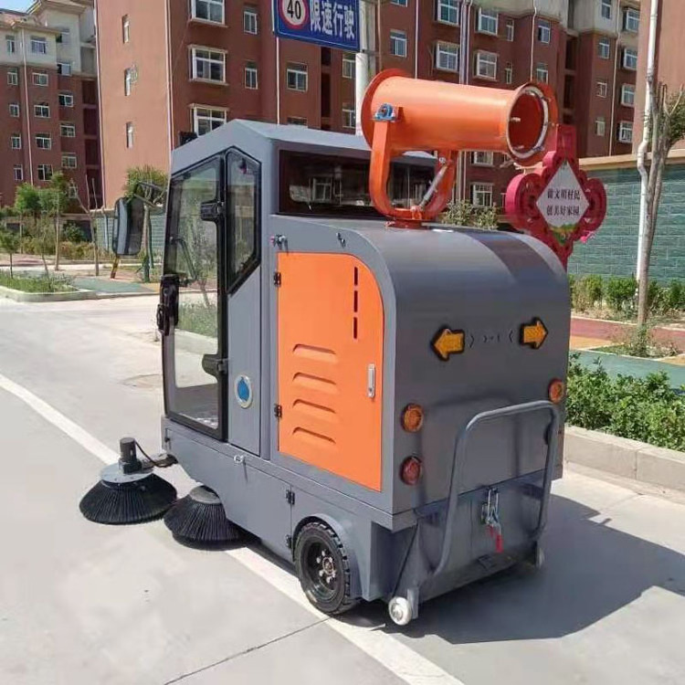 Mechanical Driving Cement Vacuum Cleaner Compact Street Sweeper Industrial Cleaning Machine Sweeping Machine