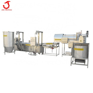 Continuous automatic fish frying machine professional fryer manufacturer