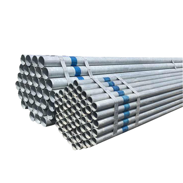 China Factory High Quality 3 4 Inch Hot Dip Galvanized Round Steel Iron Tube Price 20 Ft Galvanized Steel Pipe