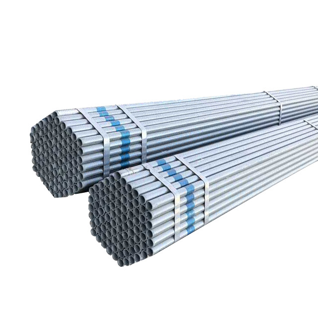 China Factory High Quality 3 4 Inch Hot Dip Galvanized Round Steel Iron Tube Price 20 Ft Galvanized Steel Pipe