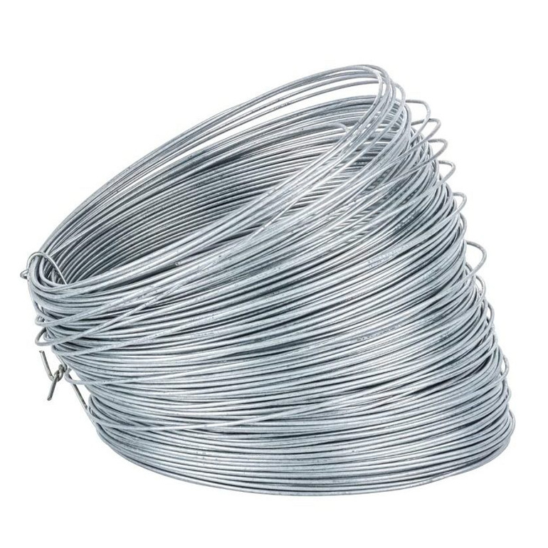 High Quality Galvanised Binding Wire Gi Steel Wire 9 10 12 14 16 Gauge Galvanized Iron Wire For Nail Fence Mesh