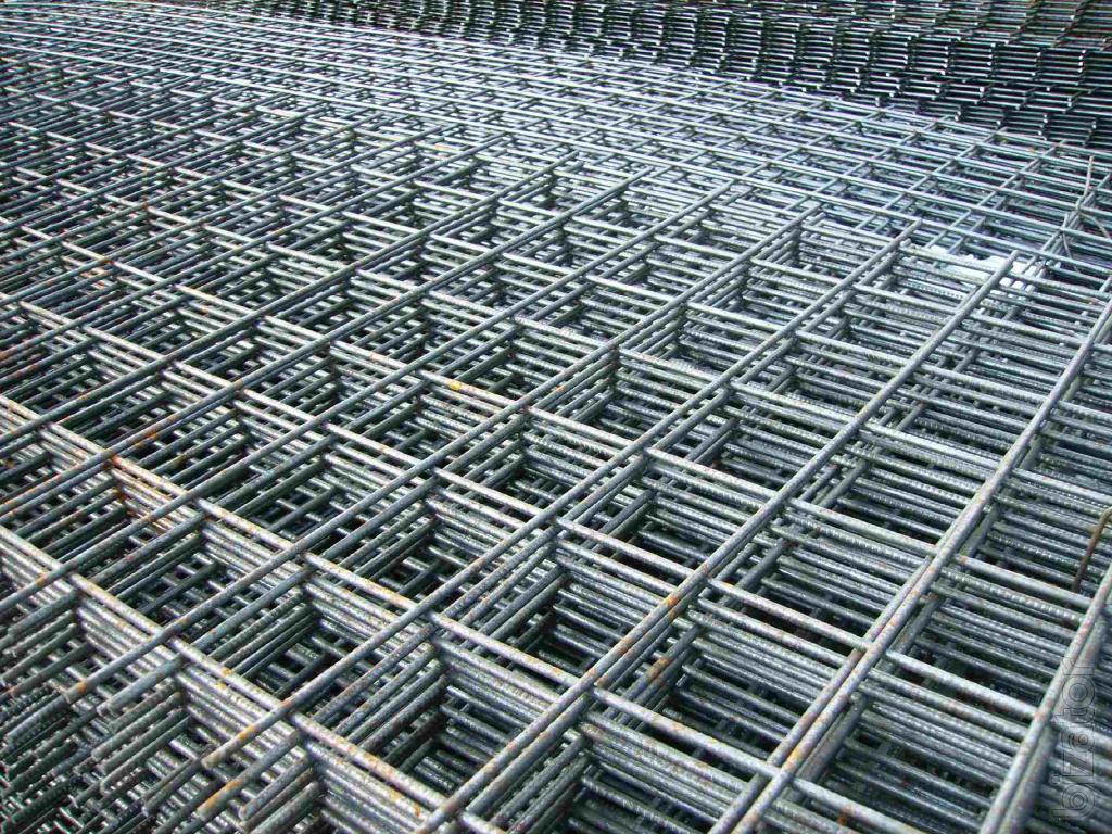 Steel Reinforcement Wire Mesh Panel Concrete Stucco Ribbed Wire Netting