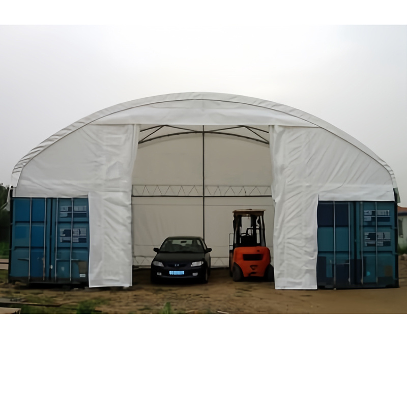 Factory supply stretch film large shipping canopies container shelter tent C2040 PVC fabric tent industry container shelter