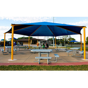 Wholesale Cheap HDPE Garden Rectangular outdoor canopy cloth shade mesh Anti UV sun shade sails for patio Playground backyard