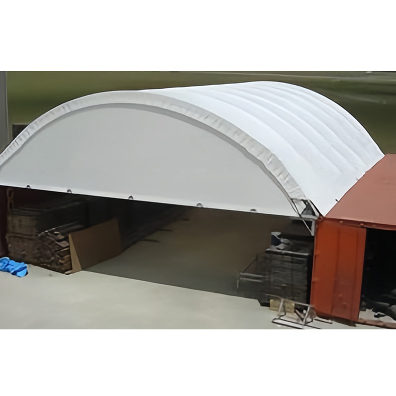 On Sale Single/Double Truss 40FT Portable Dome Container Shelter Storage Tent PVC Loading Shelter Shipping Container Shed Canopy