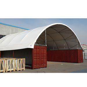 Hot Sale C2020 Wide Outdoor Quick Assembly Container Canopy Container Shelter Waterproof Tent for Warehouse