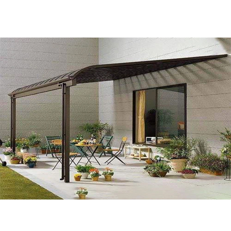 Hot sale Patio Awnings Canopy For house With metal Frame And Polycarbonate Roof