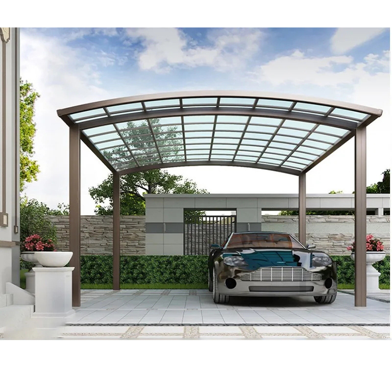 customization  light steel structure portable double car garage foldable car parking shed carports philippines