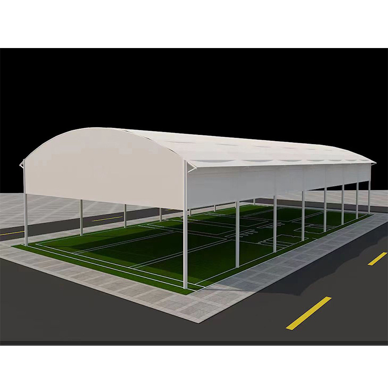 Outdoor gymnasium Tent PVDF-coated large Steel Frame sports stadium tent Tennis court basketball court football field tent