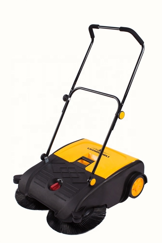 household  airport ranway  road industrial  magnetic walk behind manual push sweeper.