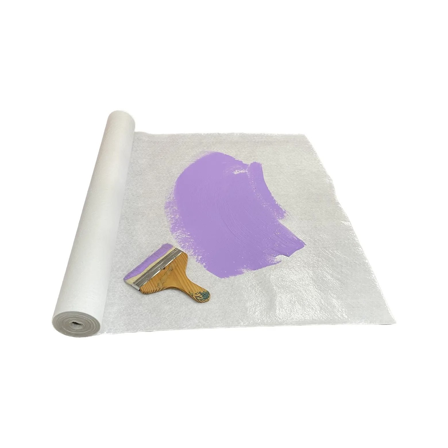 White painters felt with glue sticky felt self adhesive fleece floor protection