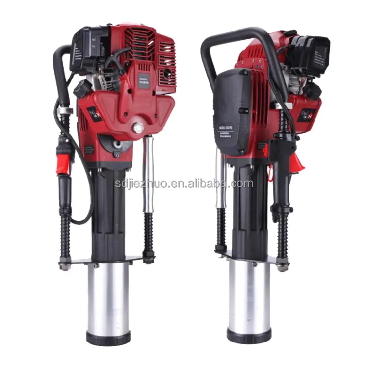 JZ-DZ70 Gasoline Pile Driver 55-170mm Handheld Post Knocker Gas-powered Fence Post Driver