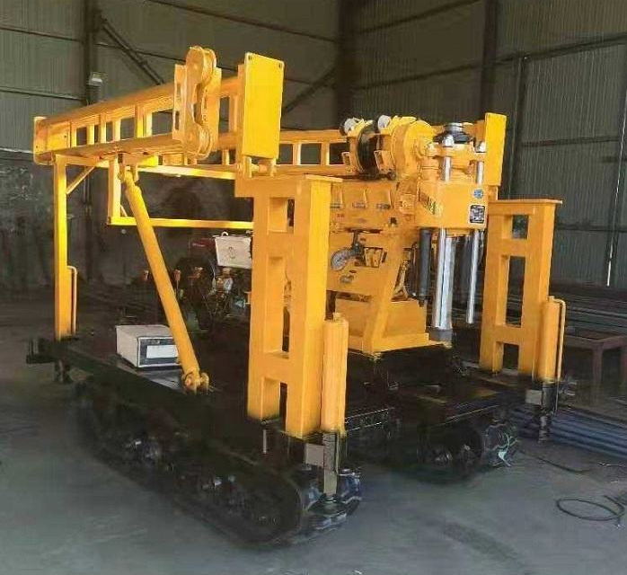 Xy-180 Crawler Hydraulic Drilling Rig/deep Borehole Water Well Driller For Hard Rock Or Soil