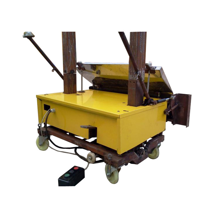 Smooth cement putty plaster wiping tools machine