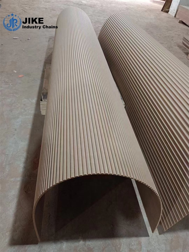 Interior Flexible Bendable Cladding Slat Wood Wall Decor Panel Decoration MDF Wooden Fluted Wall Panels