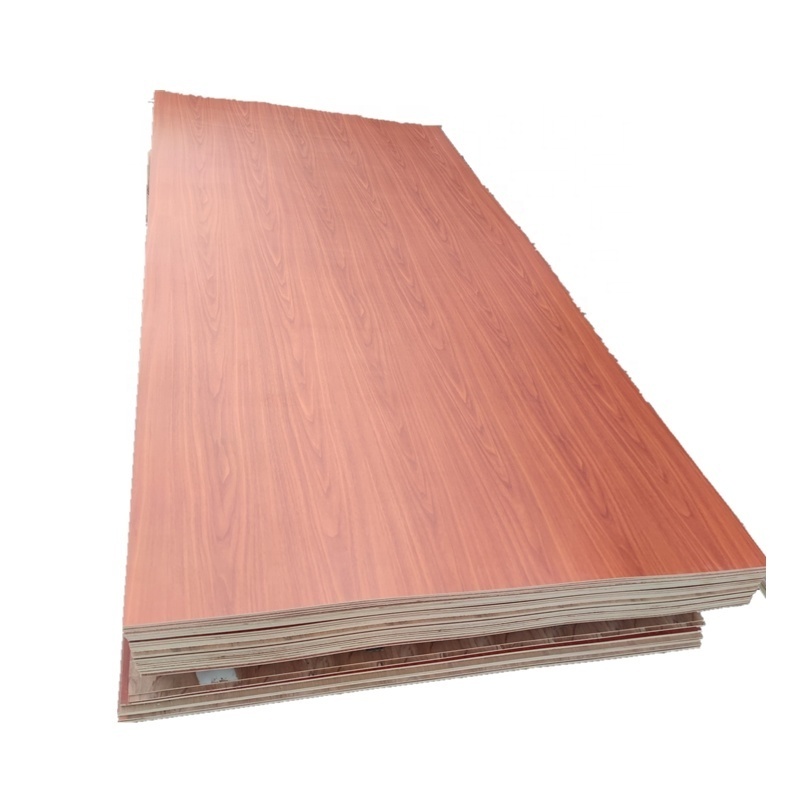 4x8 3mm 6mm pvc laminated coated hardwood board plywood sheet for furniture