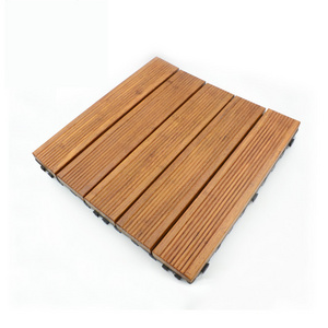 Wholesale Garden Tiles Outdoor Grooved Terrace Bamboo Decking Floor