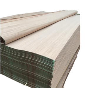 white sliced engineer wood recon face veneer for plywood