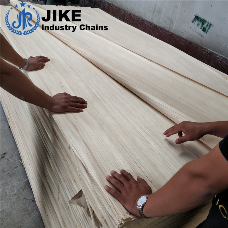 white sliced engineer wood recon face veneer for plywood