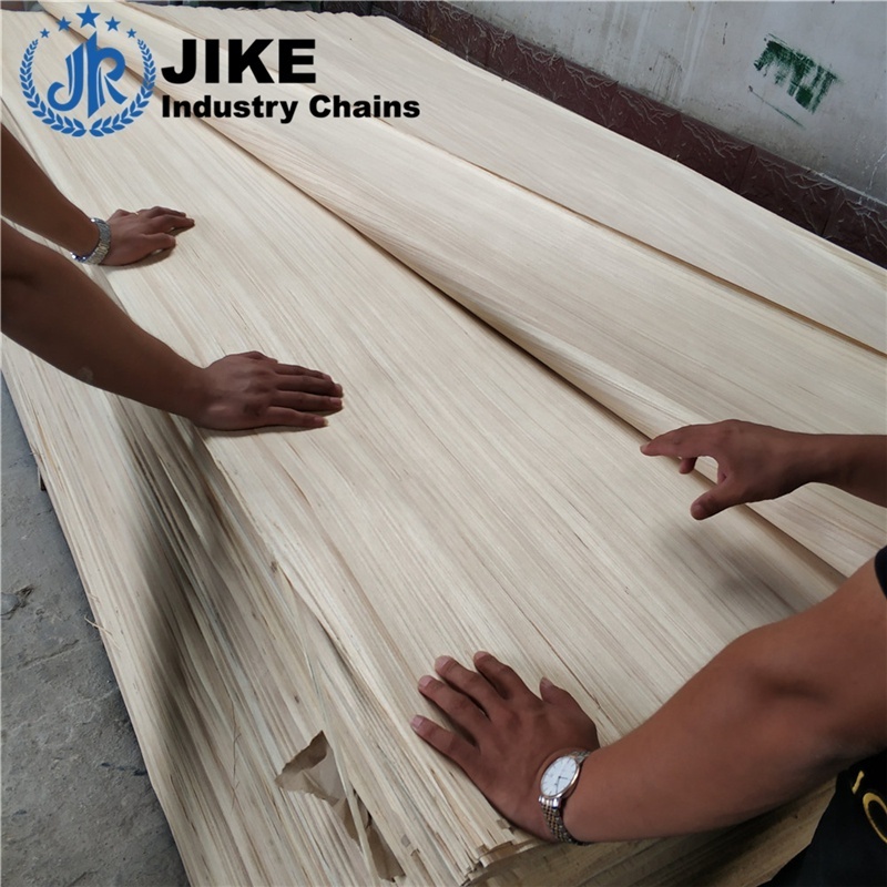 jikewood white sliced engineered wood recon face veneer