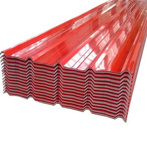 Hot Dipped Galvalume Zinc Coated Corrugated Steel Profiled Tile Roofing Price DX51D Regular Spangle Galvanized Roof Sheet